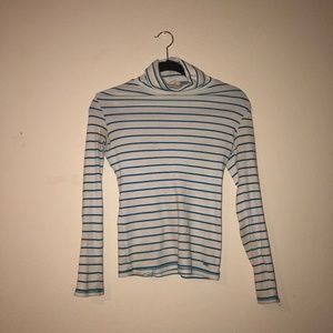 Striped Turtleneck